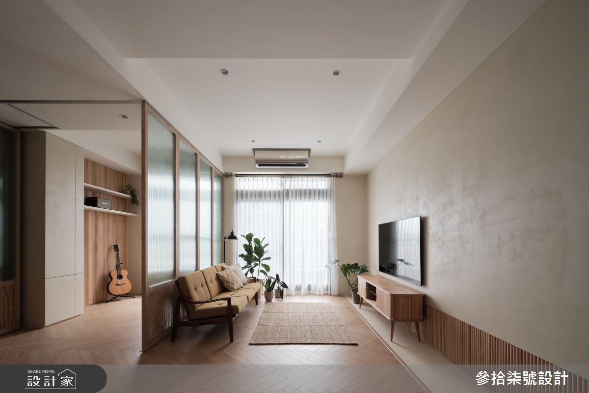 25坪新成屋(5年以下)＿波希米亞風客廳書房多功能室案例圖片＿參拾柒號設計＿參拾柒號_25之8