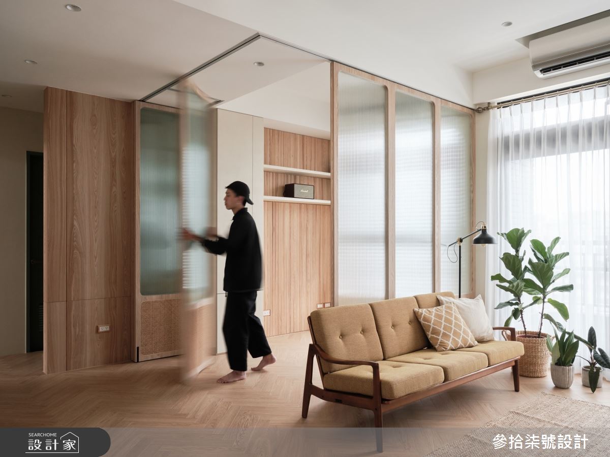 25坪新成屋(5年以下)＿波希米亞風客廳書房多功能室案例圖片＿參拾柒號設計＿參拾柒號_25之9