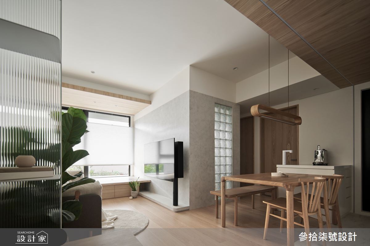 18坪毛胚屋＿日式無印風客廳餐廳臥榻案例圖片＿參拾柒號設計＿參拾柒號_26之3