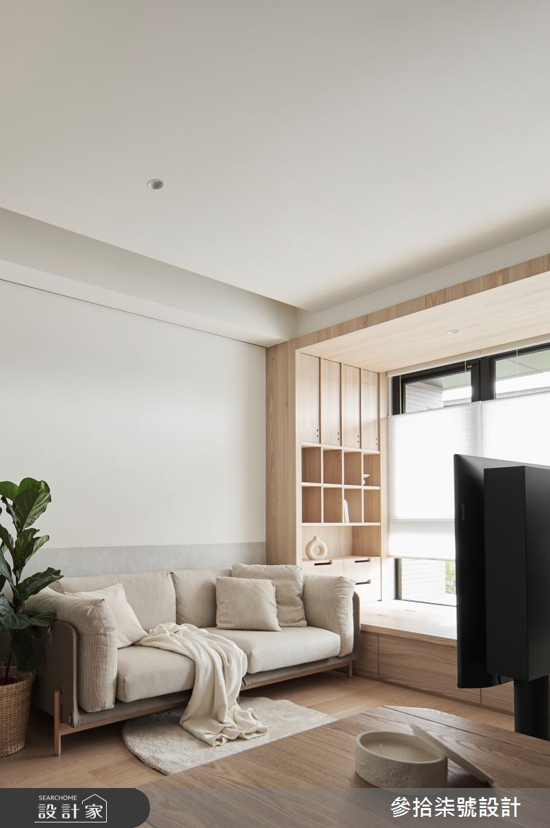 18坪毛胚屋＿日式無印風客廳臥榻案例圖片＿參拾柒號設計＿參拾柒號_26之6