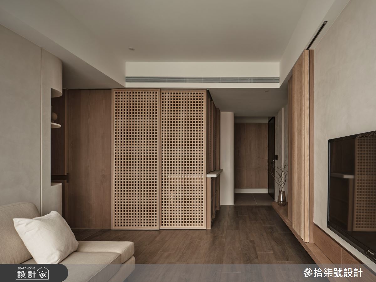 20坪毛胚屋＿侘寂風玄關客廳案例圖片＿參拾柒號設計＿參拾柒號_28之6