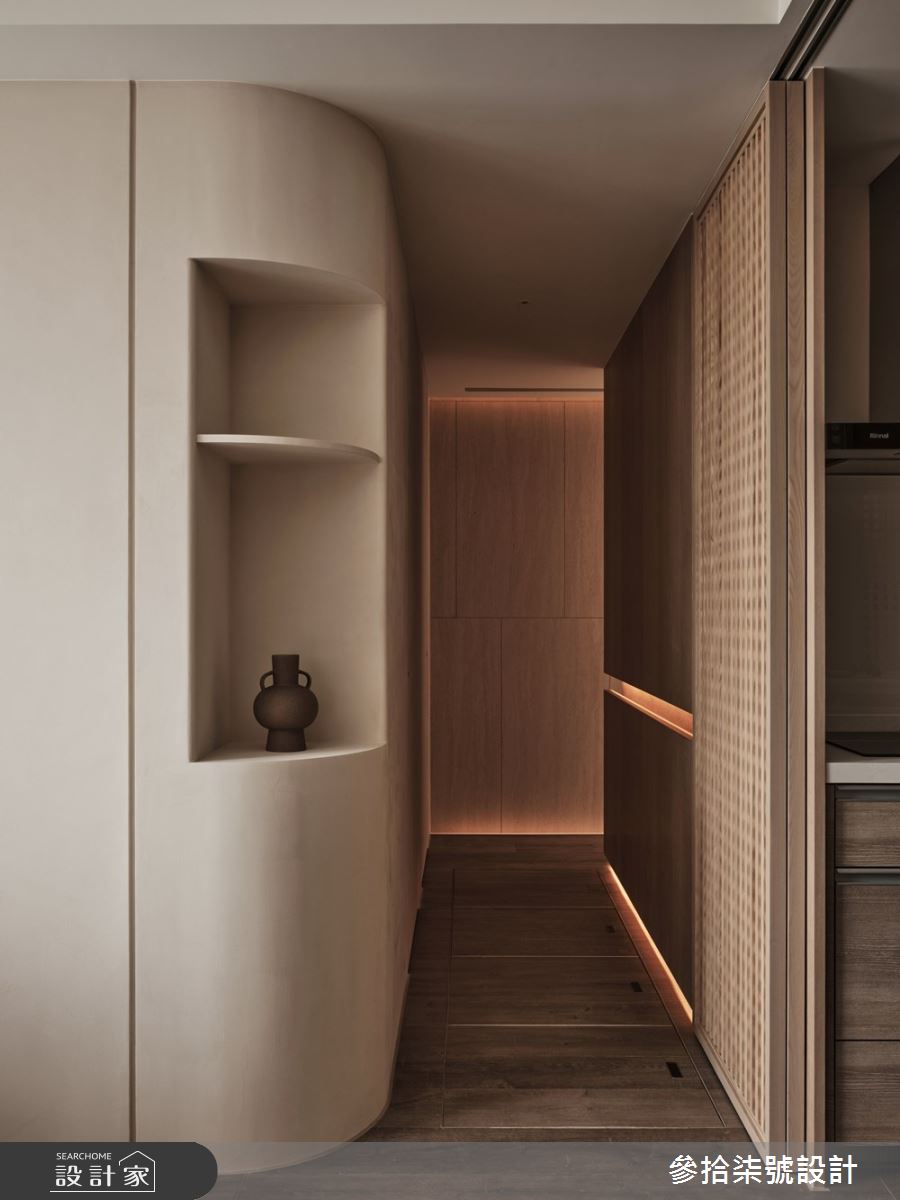 20坪毛胚屋＿侘寂風走廊案例圖片＿參拾柒號設計＿參拾柒號_28之12