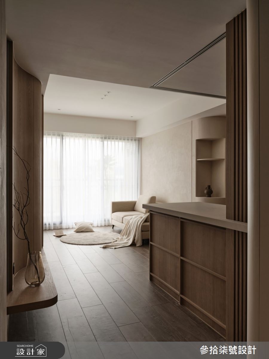 20坪毛胚屋＿侘寂風玄關案例圖片＿參拾柒號設計＿參拾柒號_28之5