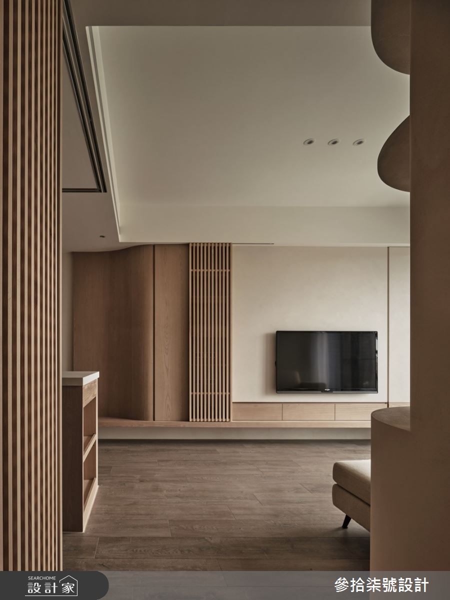 20坪毛胚屋＿侘寂風客廳案例圖片＿參拾柒號設計＿參拾柒號_28之15