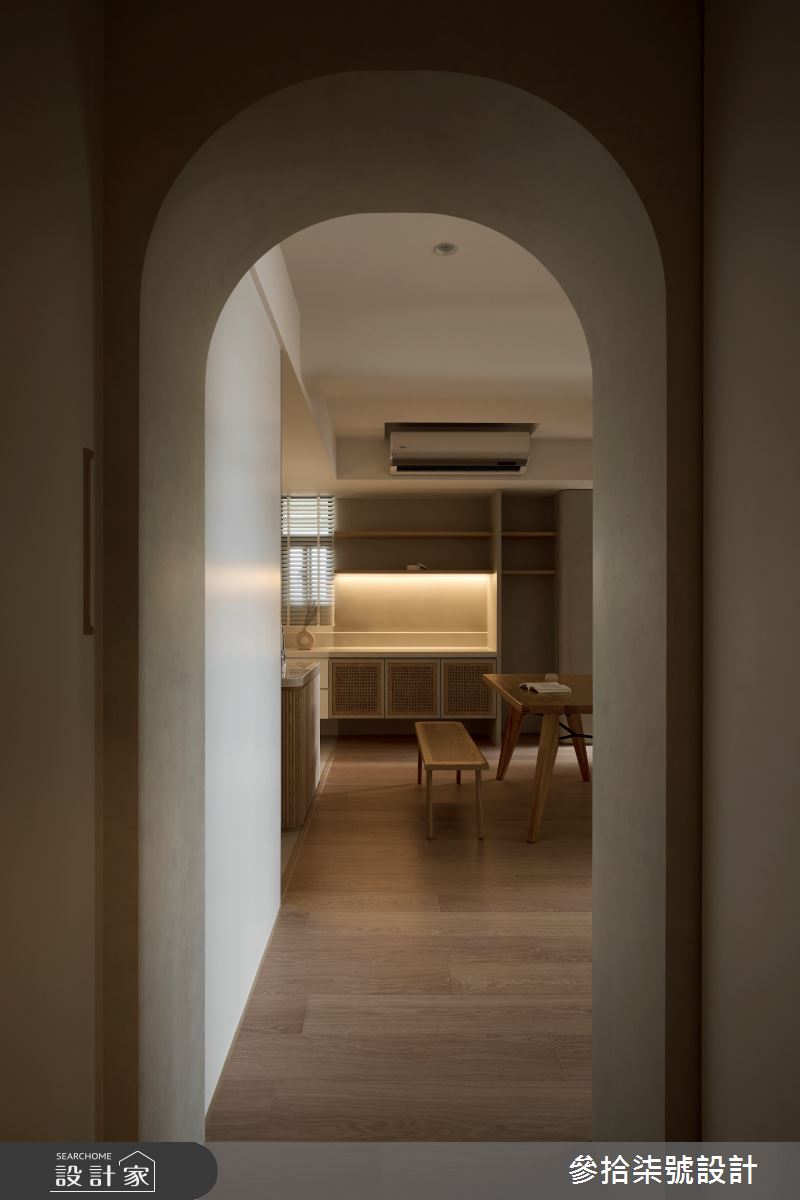 32坪中古屋(5~15年)＿美式風玄關案例圖片＿參拾柒號設計＿參拾柒號_34之3