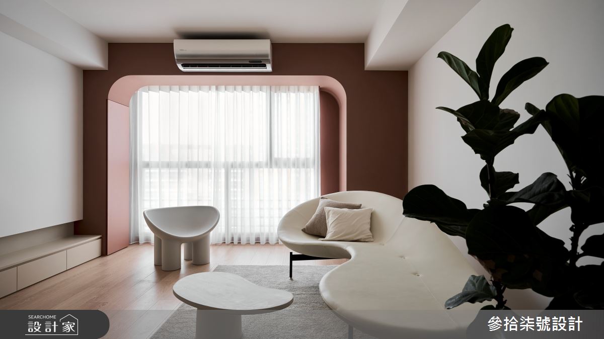 32坪中古屋(5~15年)＿美式風客廳案例圖片＿參拾柒號設計＿參拾柒號_34之9