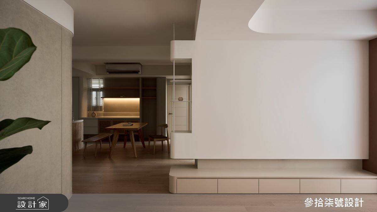 32坪中古屋(5~15年)＿美式風客廳餐廳案例圖片＿參拾柒號設計＿參拾柒號_34之12