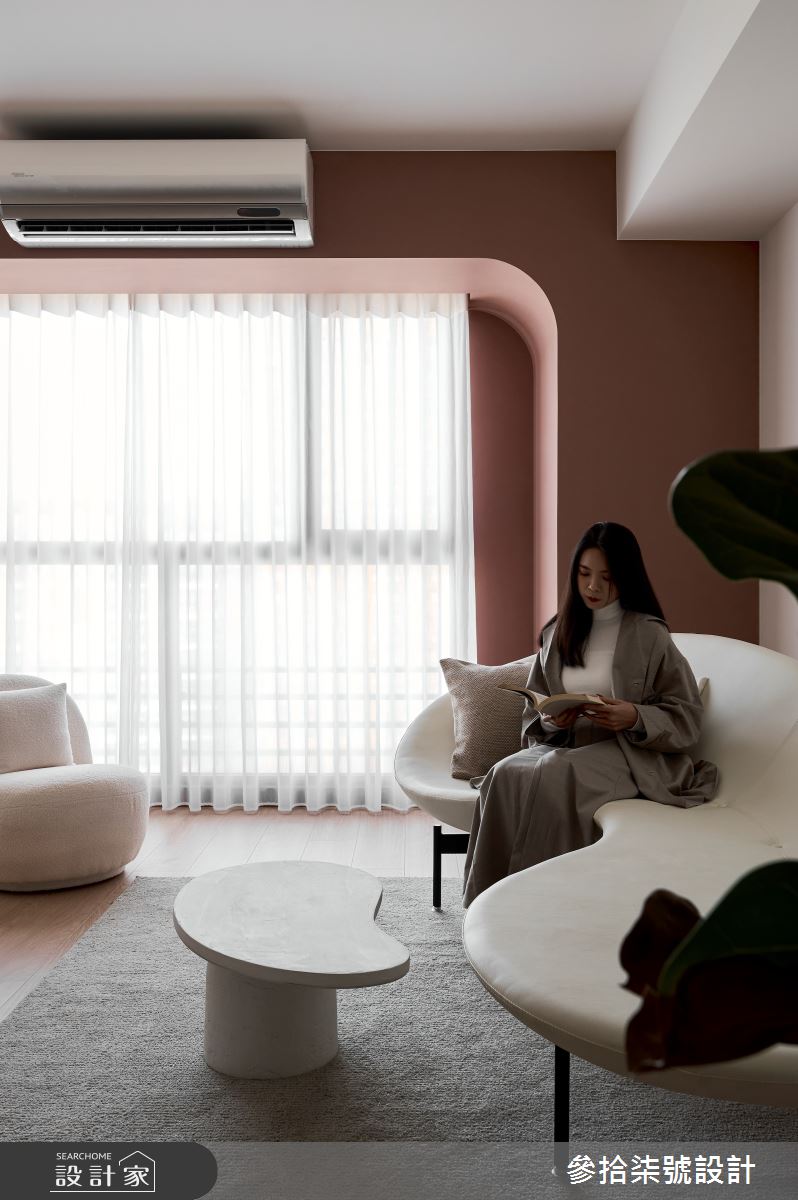 32坪中古屋(5~15年)＿美式風客廳案例圖片＿參拾柒號設計＿參拾柒號_34之11