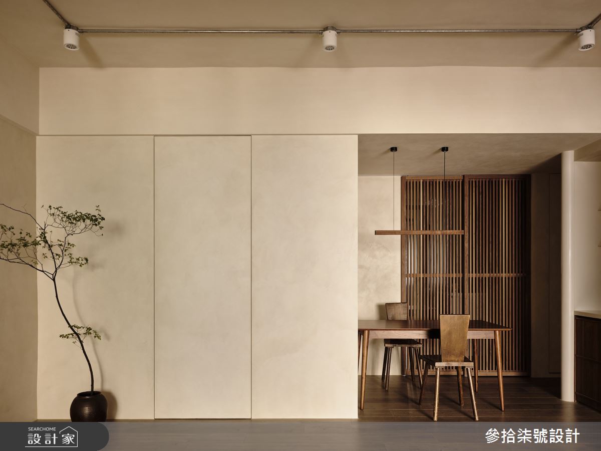 22坪老屋(41~50年)＿侘寂風客廳餐廳案例圖片＿參拾柒號設計＿參拾柒號_36之8