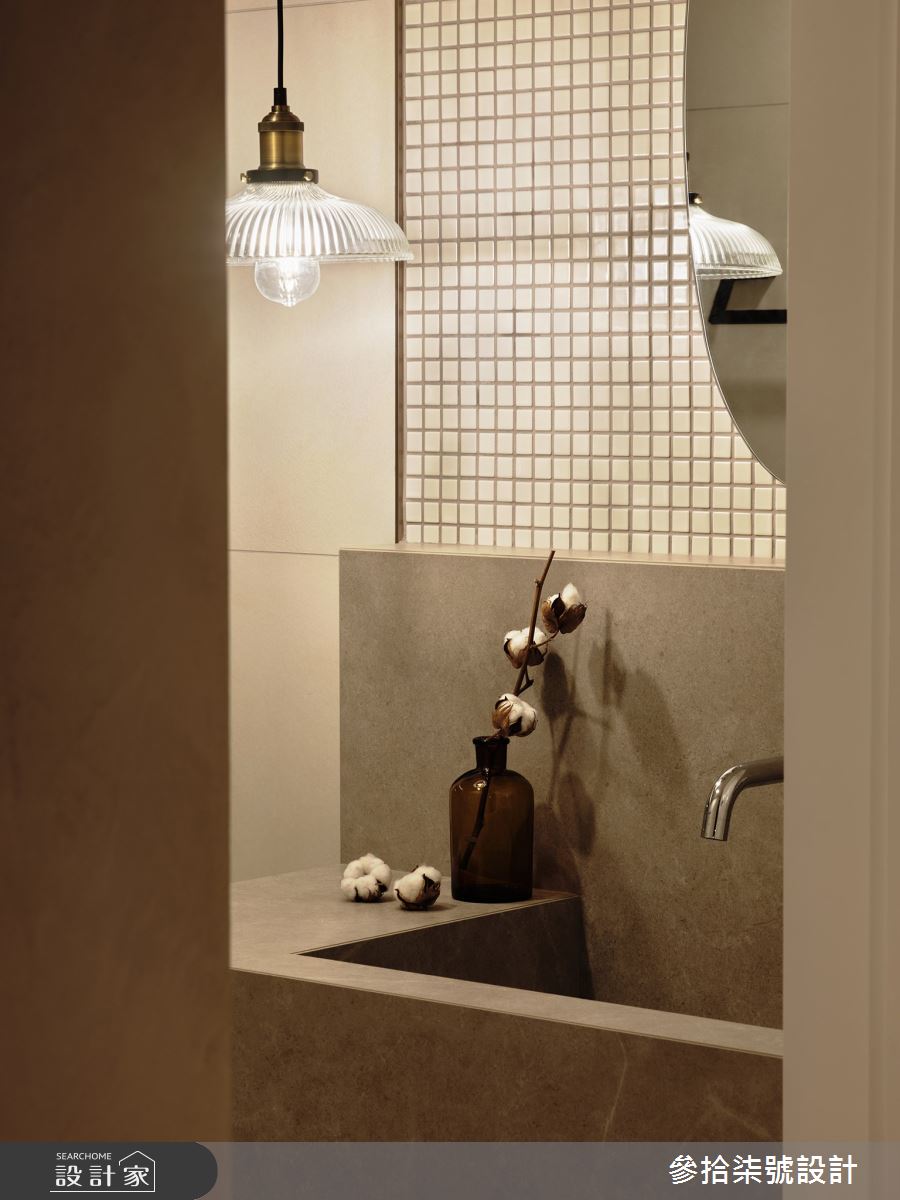 22坪老屋(41~50年)＿侘寂風浴室案例圖片＿參拾柒號設計＿參拾柒號_36之21