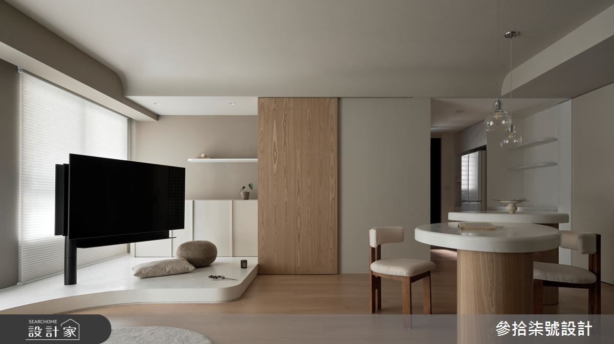 22坪新成屋(5年以下)＿ins風客廳餐廳案例圖片＿參拾柒號設計＿參拾柒號_38之8