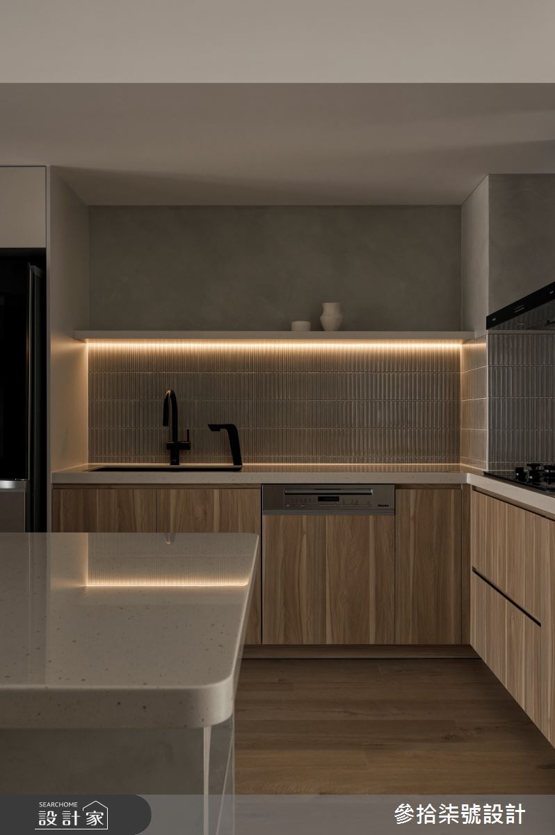 老屋(31~40年)＿北歐風廚房中島案例圖片＿參拾柒號設計＿參拾柒號_39之10