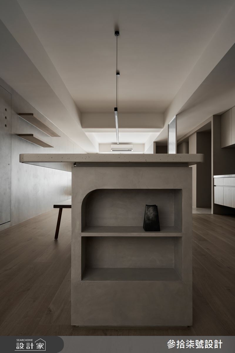 老屋(31~40年)＿北歐風餐廳中島案例圖片＿參拾柒號設計＿參拾柒號_39之14