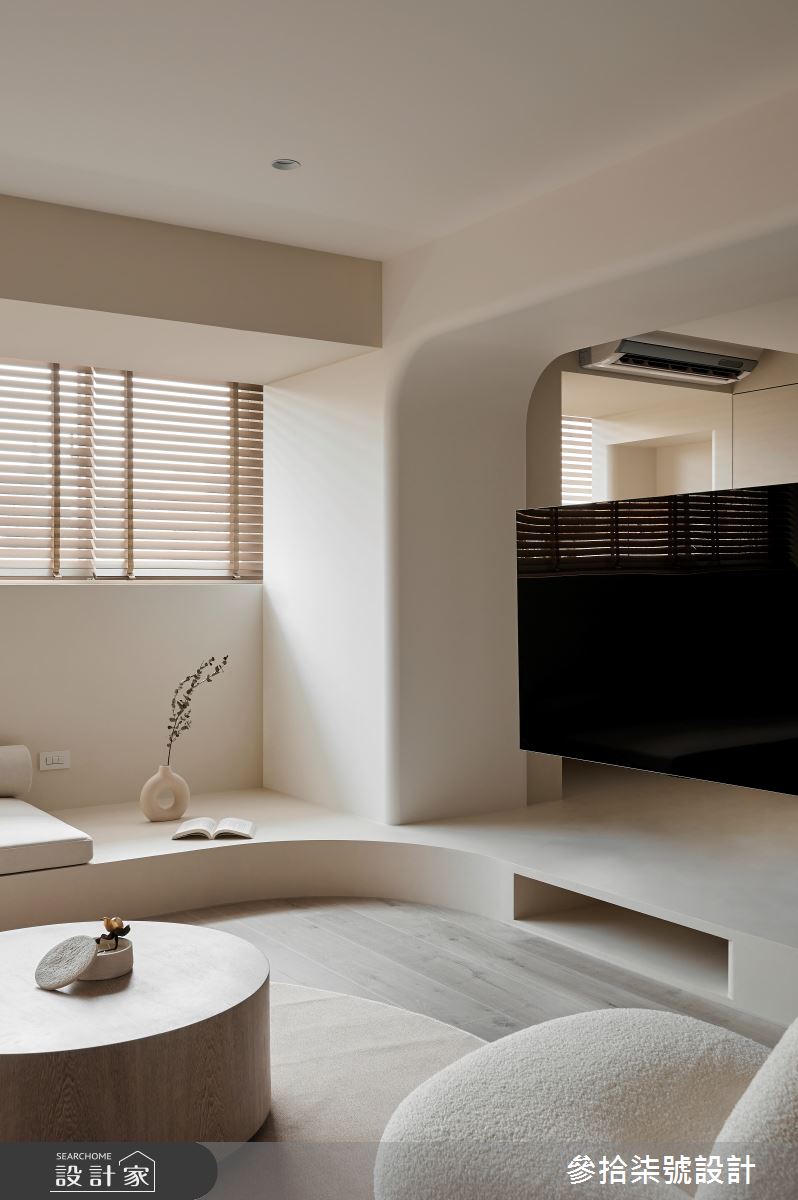 28坪老屋(31~40年)＿奶油風客廳案例圖片＿參拾柒號設計＿參拾柒號_41之8