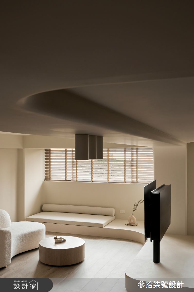 28坪老屋(31~40年)＿奶油風客廳案例圖片＿參拾柒號設計＿參拾柒號_41之14