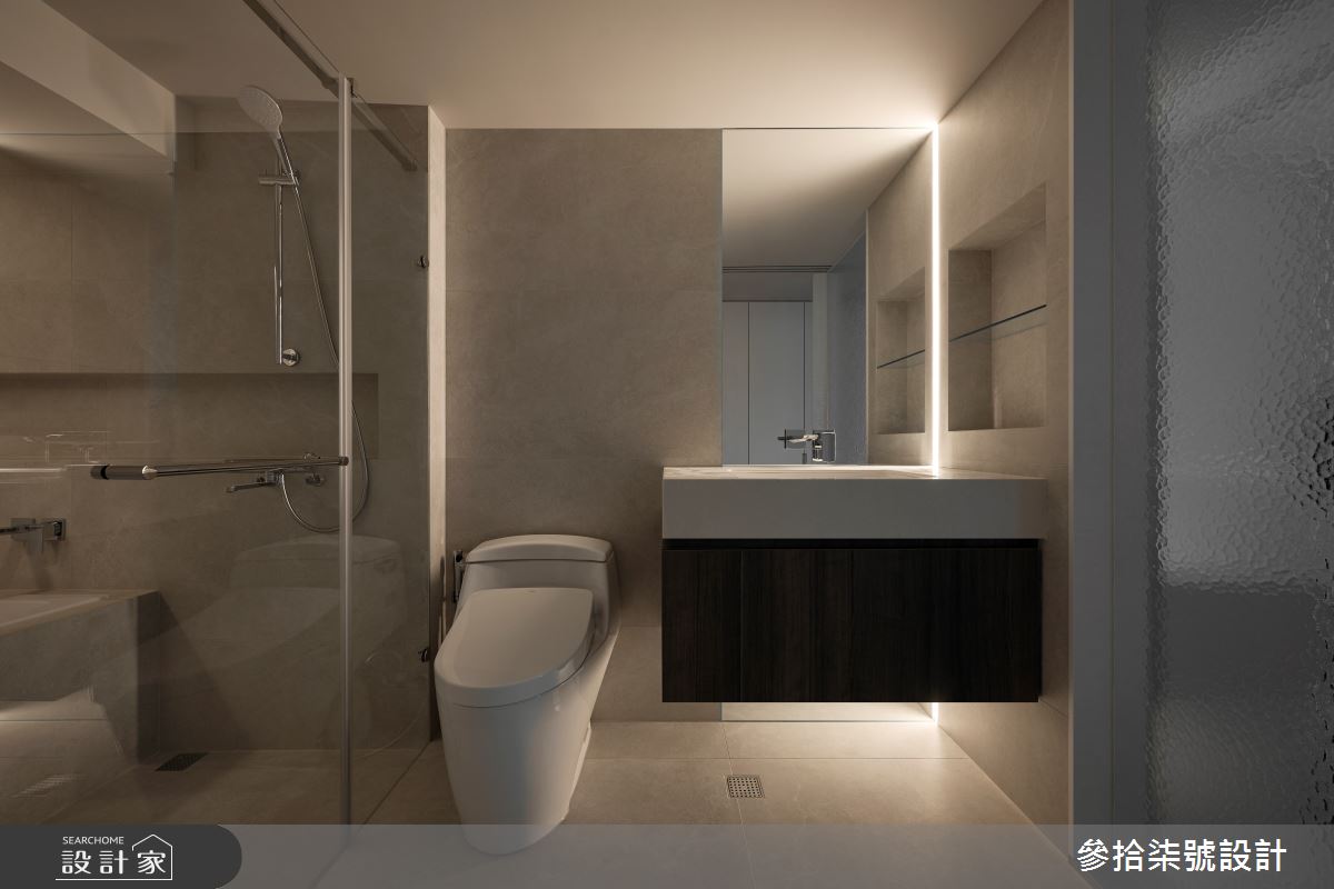 28坪老屋(31~40年)＿奶油風浴室案例圖片＿參拾柒號設計＿參拾柒號_41之19