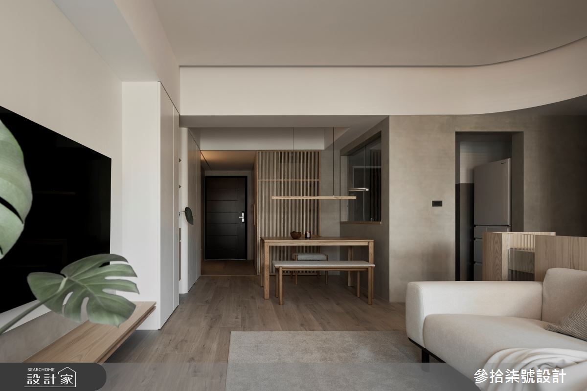25坪新成屋(5年以下)＿日式無印風玄關客廳餐廳案例圖片＿參拾柒號設計＿參拾柒號_43之5