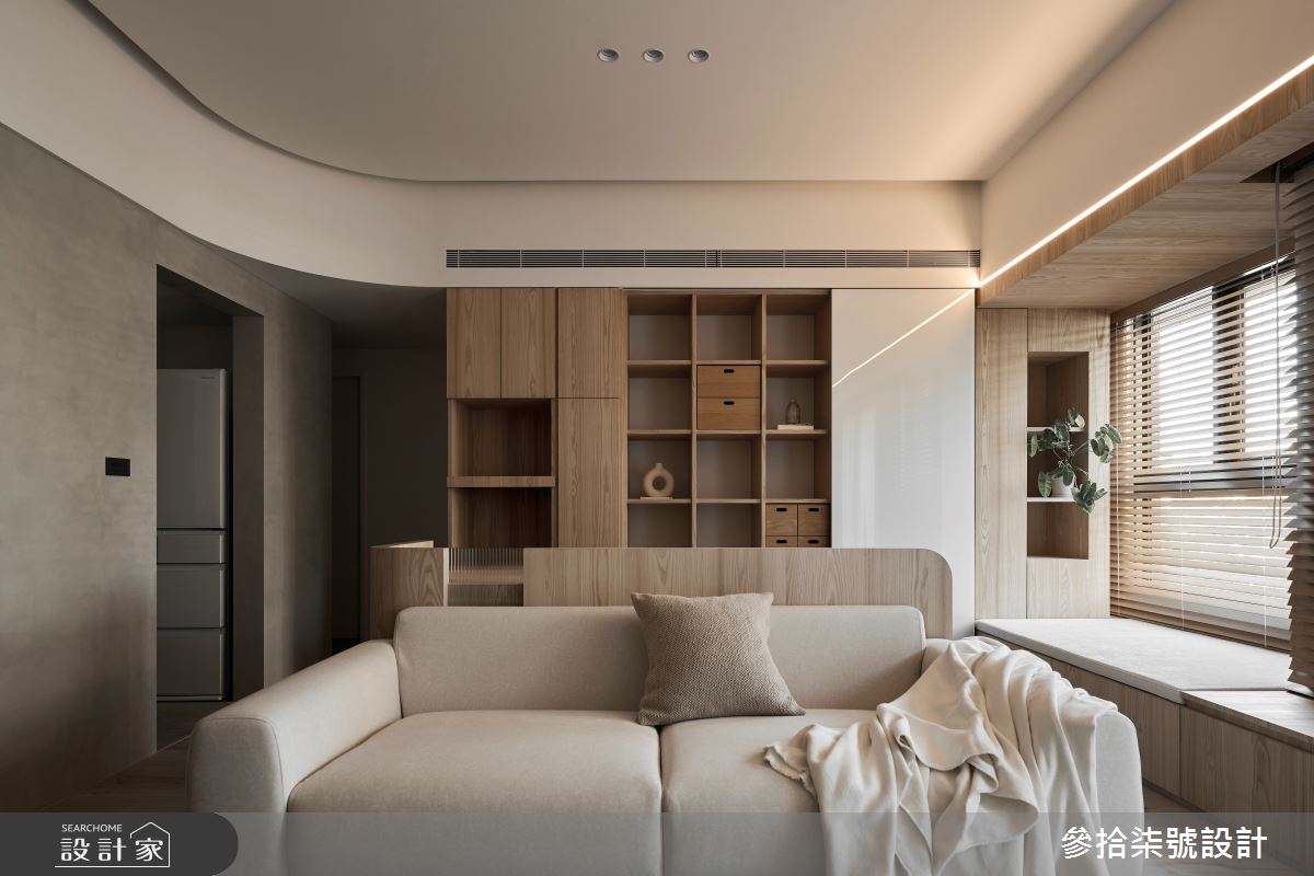 25坪新成屋(5年以下)＿日式無印風客廳臥榻案例圖片＿參拾柒號設計＿參拾柒號_43之8