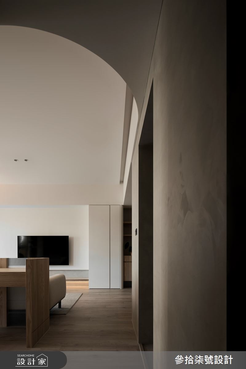 25坪新成屋(5年以下)＿日式無印風客廳書房走廊案例圖片＿參拾柒號設計＿參拾柒號_43之16