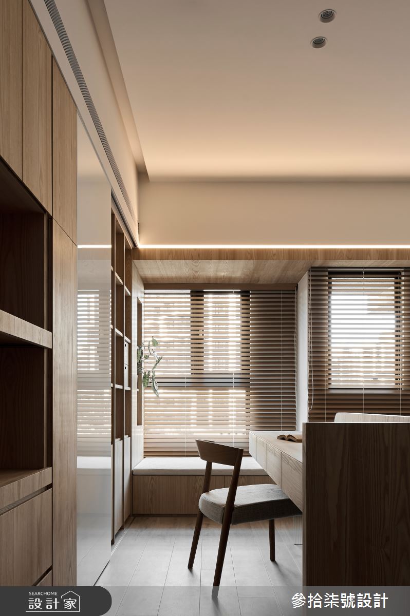 25坪新成屋(5年以下)＿日式無印風書房案例圖片＿參拾柒號設計＿參拾柒號_43之17