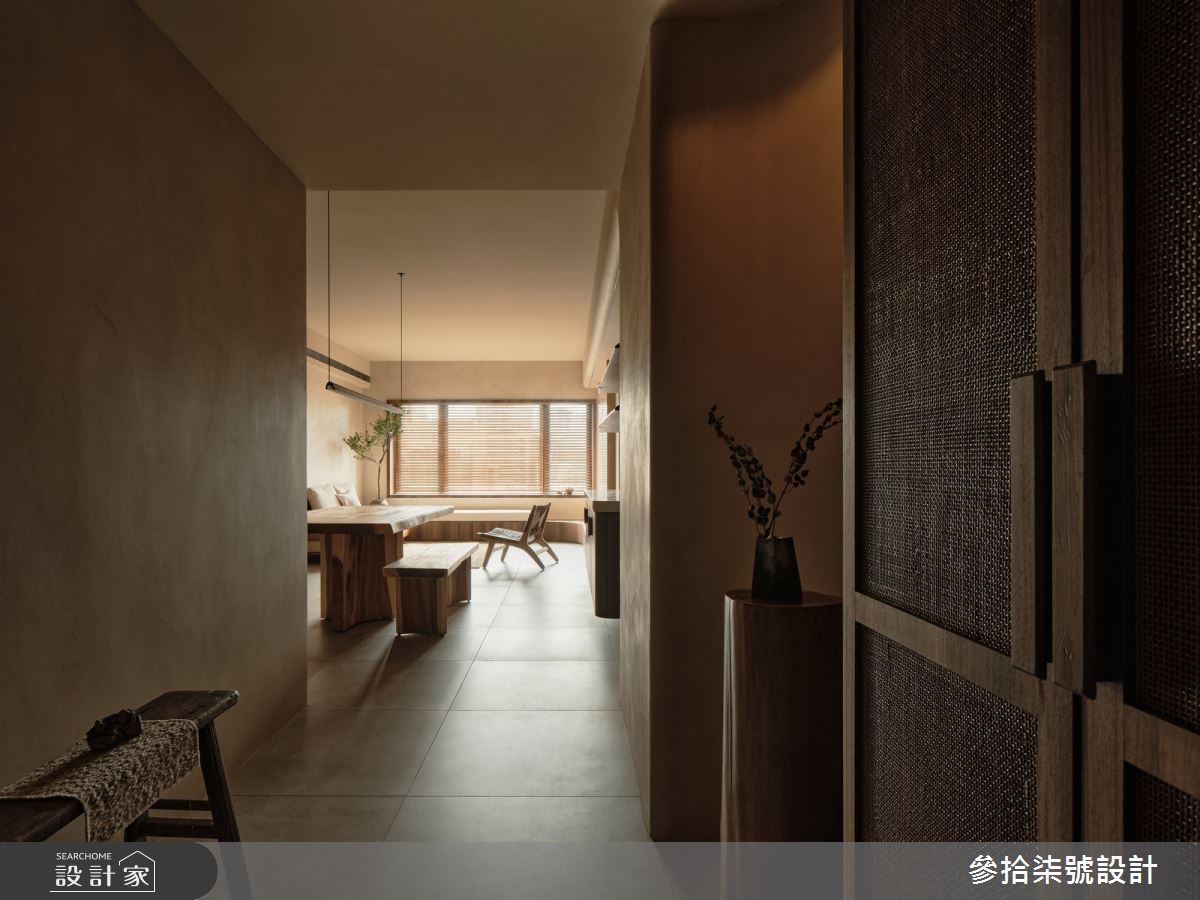 30坪新成屋(5年以下)＿侘寂風玄關案例圖片＿參拾柒號設計＿參拾柒號_44之1
