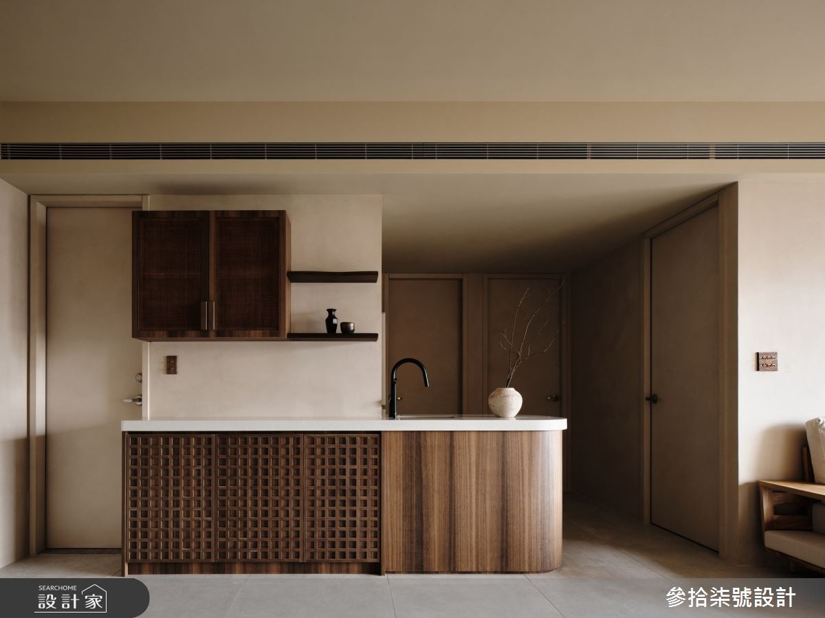 30坪新成屋(5年以下)＿侘寂風中島案例圖片＿參拾柒號設計＿參拾柒號_44之6