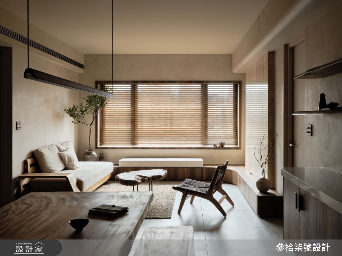 30坪新成屋(5年以下)＿侘寂風客廳餐廳案例圖片＿參拾柒號設計＿參拾柒號_44之11
