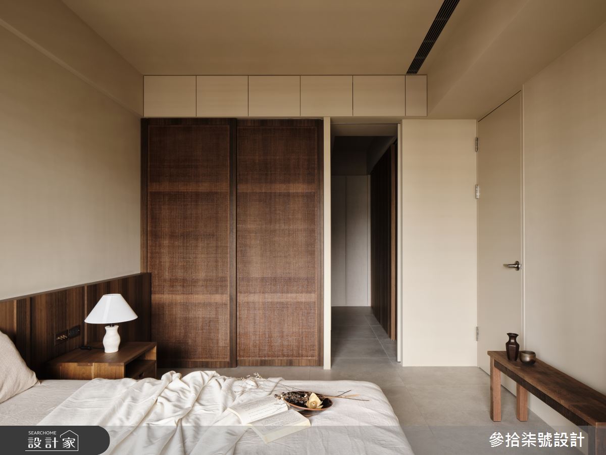 30坪新成屋(5年以下)＿侘寂風臥室案例圖片＿參拾柒號設計＿參拾柒號_44之23