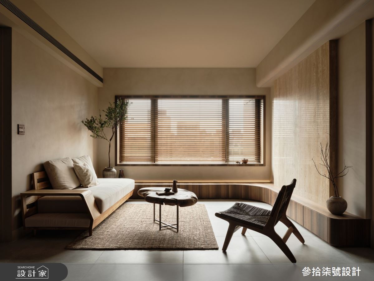 30坪新成屋(5年以下)＿侘寂風客廳案例圖片＿參拾柒號設計＿參拾柒號_44之13