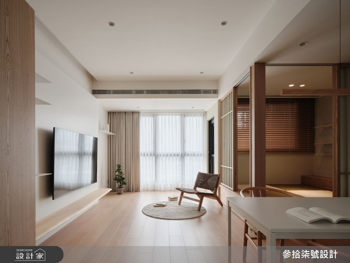 16坪新成屋(5年以下)＿日式風客廳餐廳和室案例圖片＿參拾柒號設計＿參拾柒號_46之5
