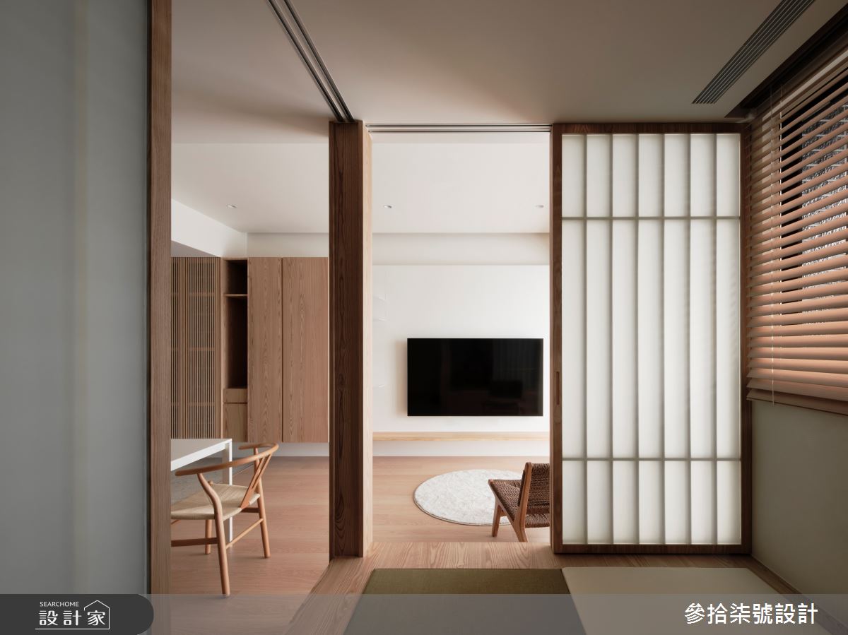 16坪新成屋(5年以下)＿日式風客廳和室案例圖片＿參拾柒號設計＿參拾柒號_46之14