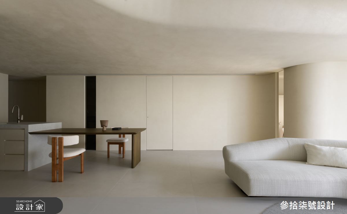 32坪毛胚屋＿北歐風客廳餐廳中島案例圖片＿參拾柒號設計＿參拾柒號_48之12