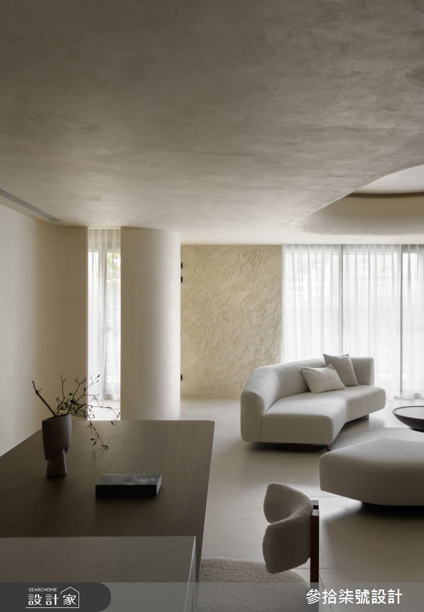 32坪毛胚屋＿北歐風客廳餐廳中島案例圖片＿參拾柒號設計＿參拾柒號_48之15