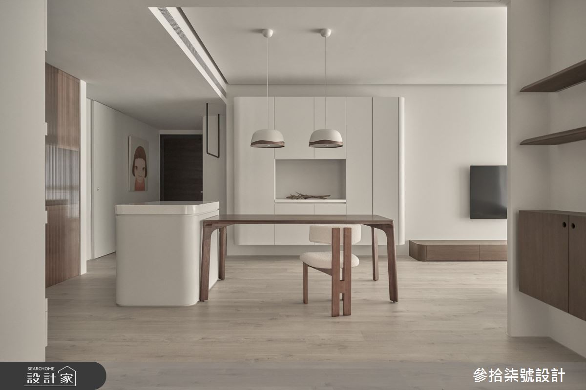 23坪新成屋(5年以下)＿簡約風餐廳中島案例圖片＿參拾柒號設計＿參拾柒號_54之6