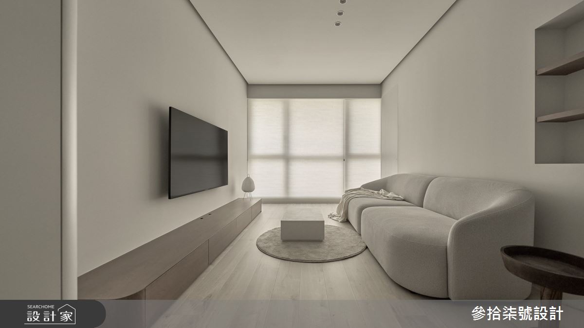 23坪新成屋(5年以下)＿簡約風客廳案例圖片＿參拾柒號設計＿參拾柒號_54之16