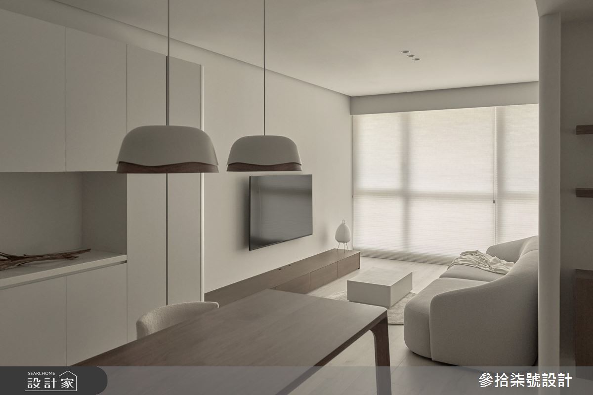 23坪新成屋(5年以下)＿簡約風客廳餐廳案例圖片＿參拾柒號設計＿參拾柒號_54之11