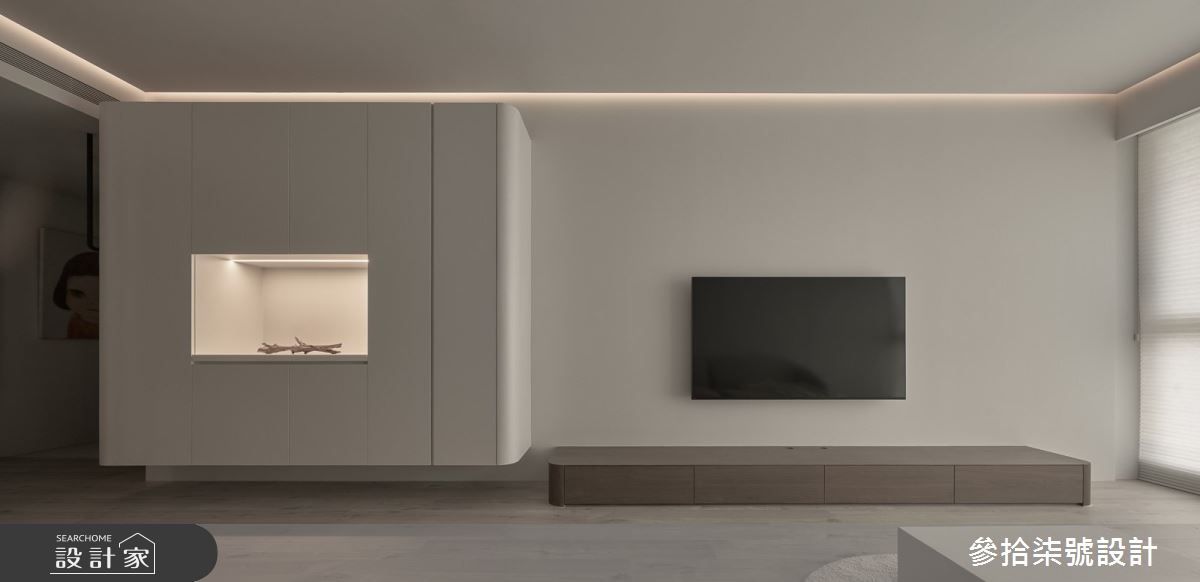 23坪新成屋(5年以下)＿簡約風客廳案例圖片＿參拾柒號設計＿參拾柒號_54之8