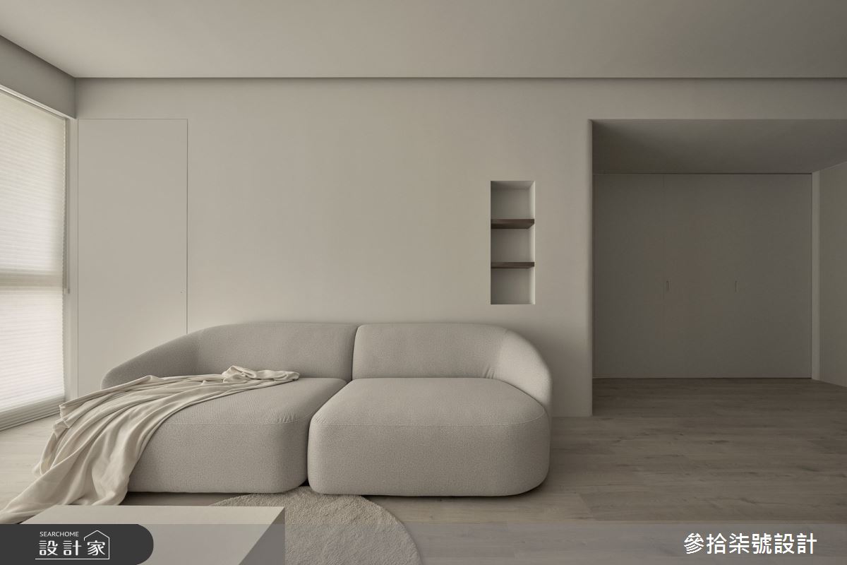 23坪新成屋(5年以下)＿簡約風客廳案例圖片＿參拾柒號設計＿參拾柒號_54之19