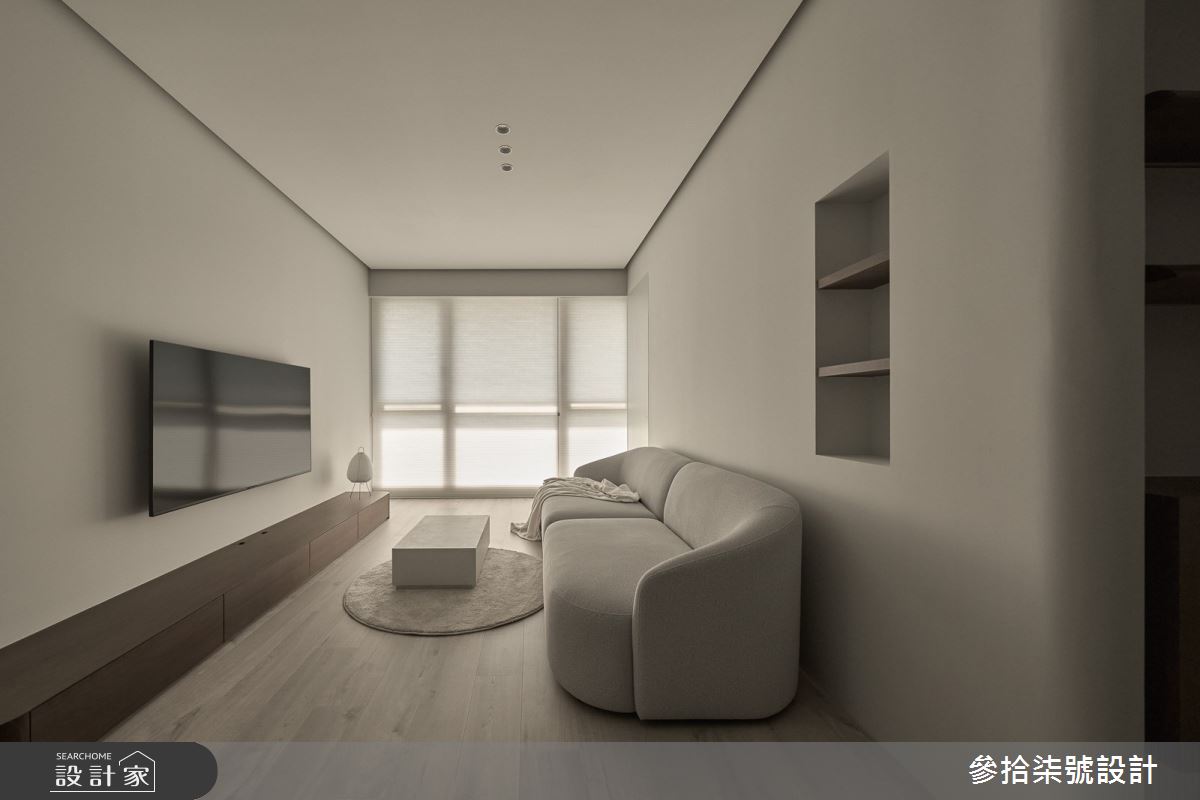 23坪新成屋(5年以下)＿簡約風客廳案例圖片＿參拾柒號設計＿參拾柒號_54之18