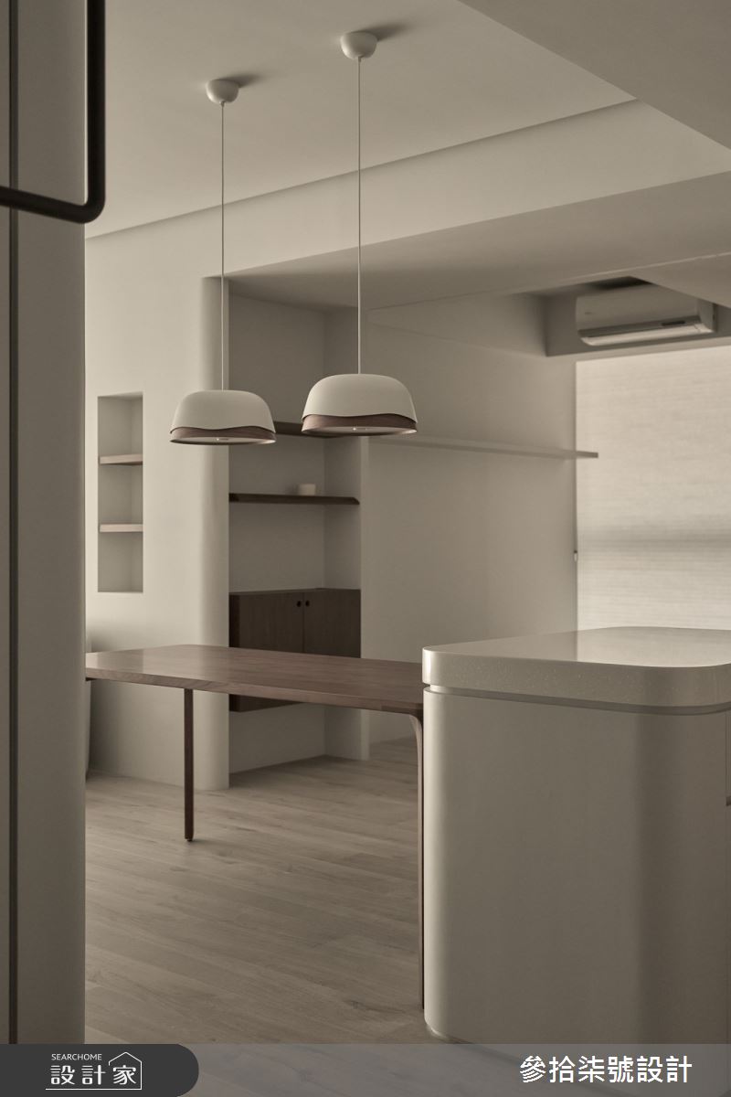 23坪新成屋(5年以下)＿簡約風餐廳中島案例圖片＿參拾柒號設計＿參拾柒號_54之3