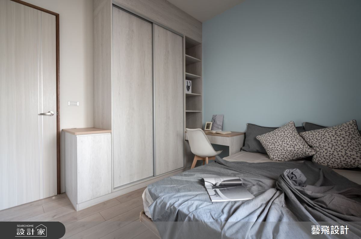 24坪老屋(41~50年)＿北歐風臥室案例圖片＿藝飛室內設計有限公司＿藝飛_02之6
