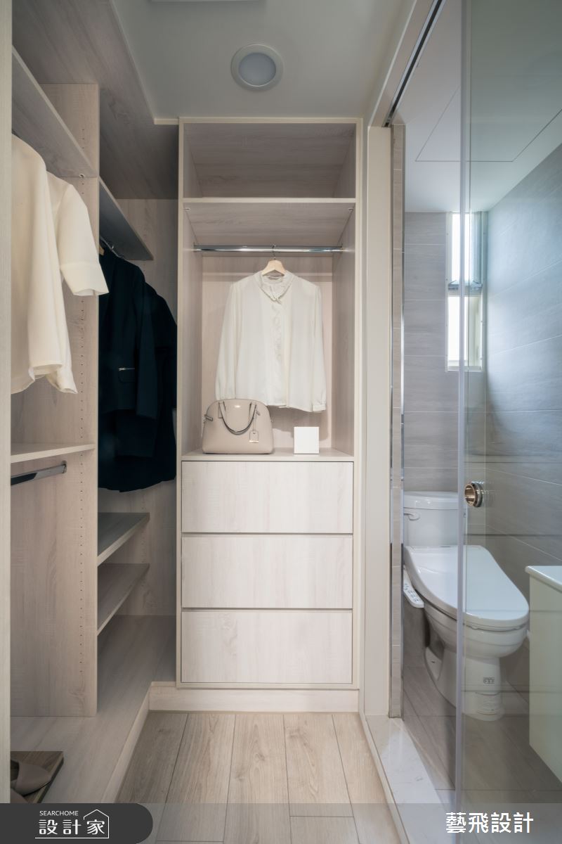 24坪老屋(41~50年)＿北歐風更衣間案例圖片＿藝飛室內設計有限公司＿藝飛_02之8