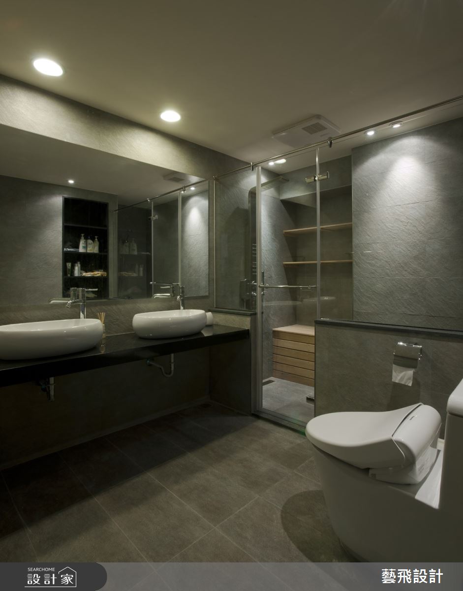 70坪老屋(16~30年)＿現代風浴室案例圖片＿藝飛室內設計有限公司＿藝飛_03之14