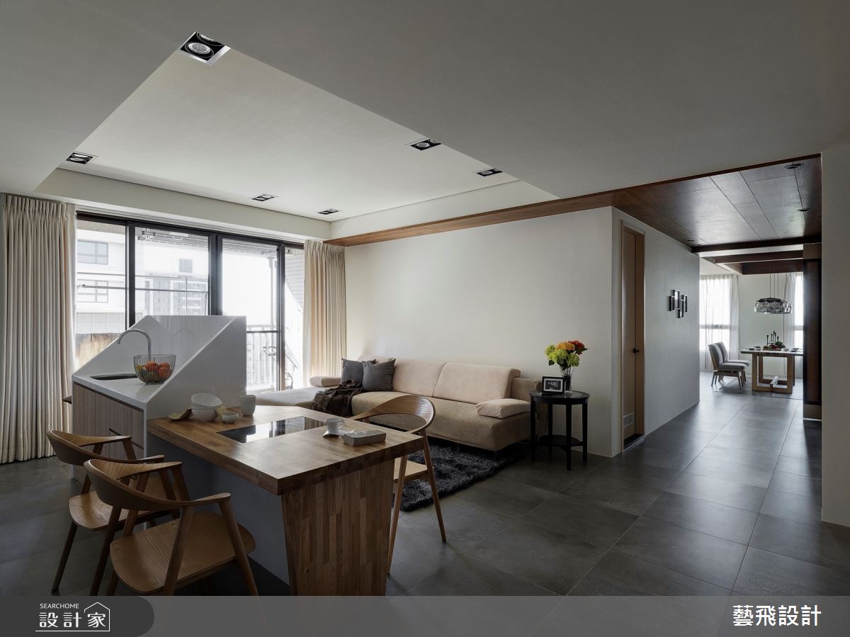 80坪新成屋(5年以下)＿現代風客廳餐廳案例圖片＿藝飛室內設計有限公司＿藝飛_05之5