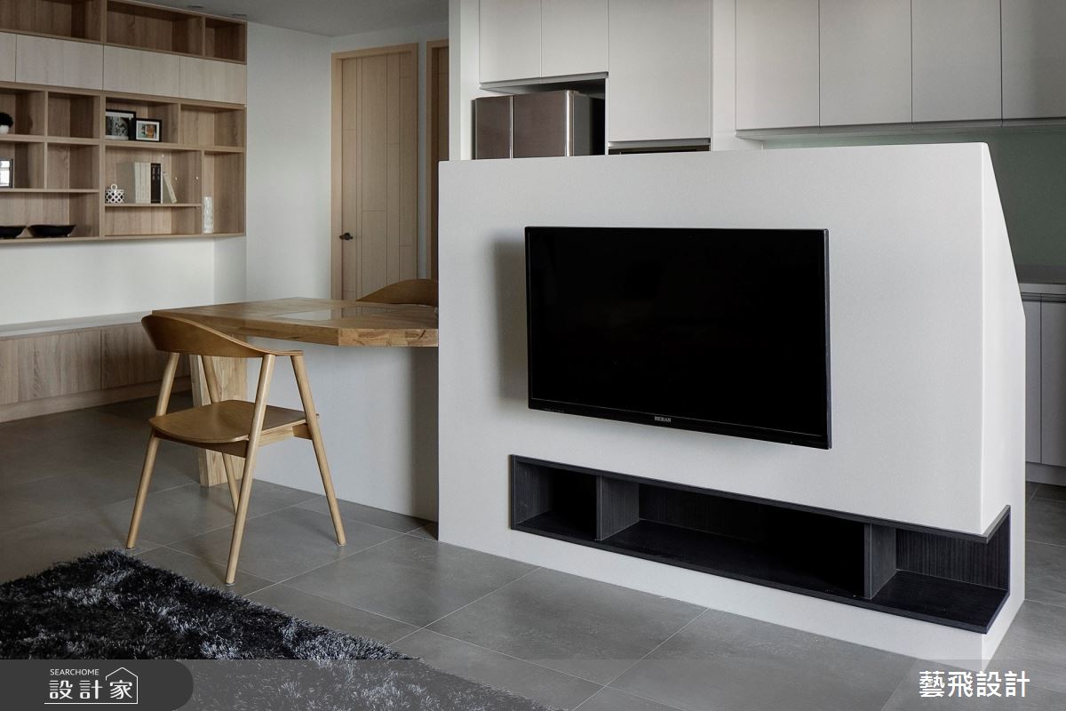 80坪新成屋(5年以下)＿現代風客廳餐廳廚房案例圖片＿藝飛室內設計有限公司＿藝飛_05之8