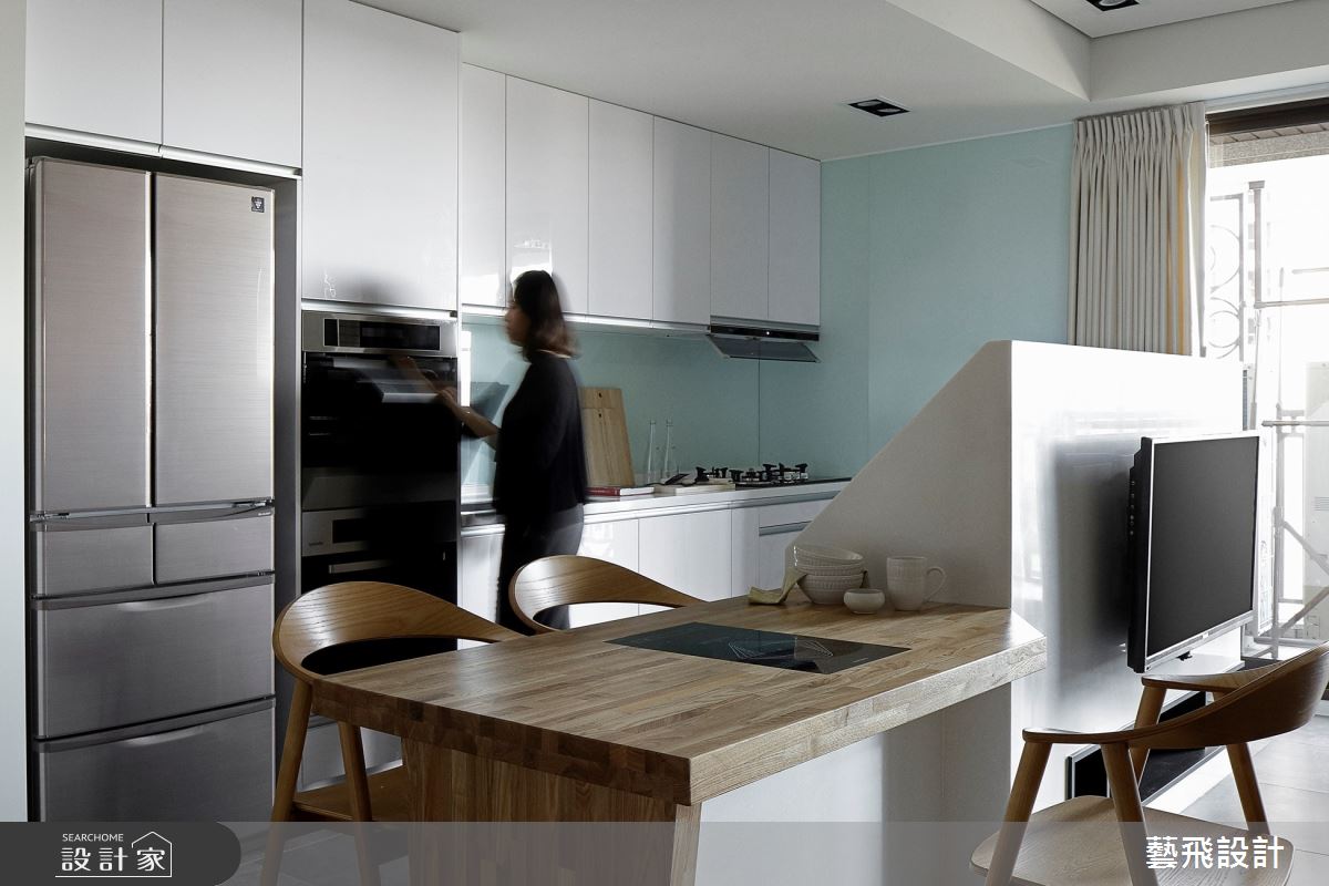 80坪新成屋(5年以下)＿現代風客廳餐廳廚房案例圖片＿藝飛室內設計有限公司＿藝飛_05之7