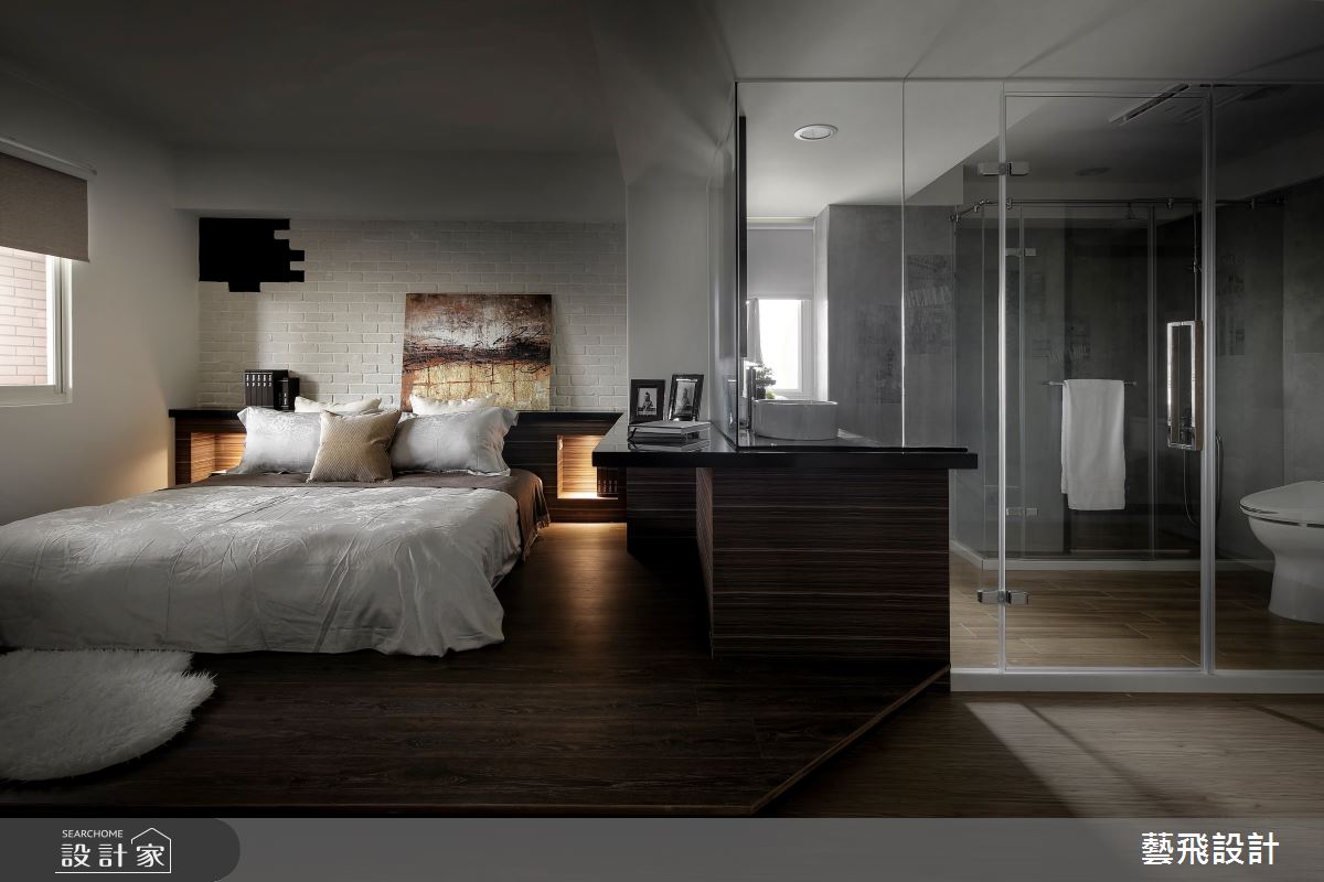 84坪老屋(16~30年)＿工業風臥室浴室案例圖片＿藝飛室內設計有限公司＿藝飛_08之9