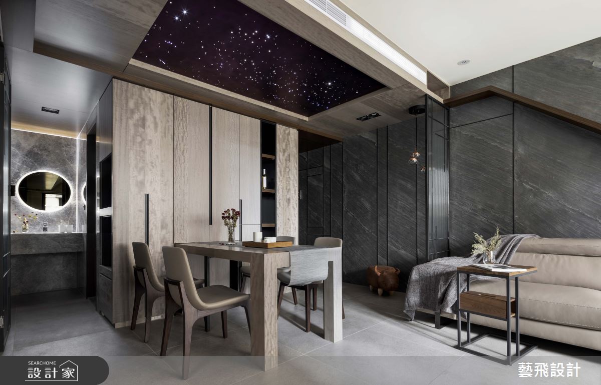 17坪新成屋(5年以下)＿簡約風客廳餐廳案例圖片＿藝飛室內設計有限公司＿藝飛_12之8