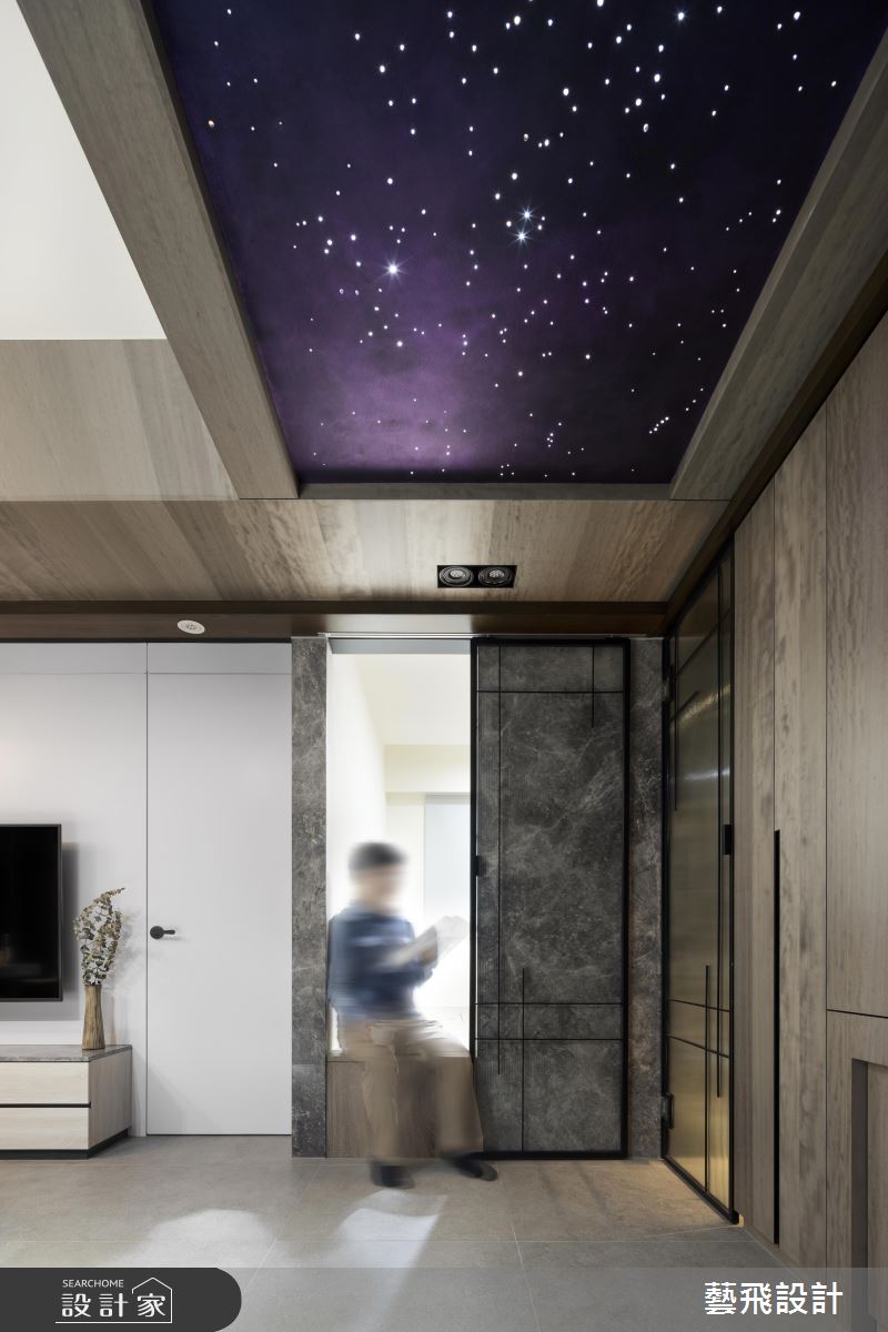 17坪新成屋(5年以下)＿簡約風玄關客廳案例圖片＿藝飛室內設計有限公司＿藝飛_12之2