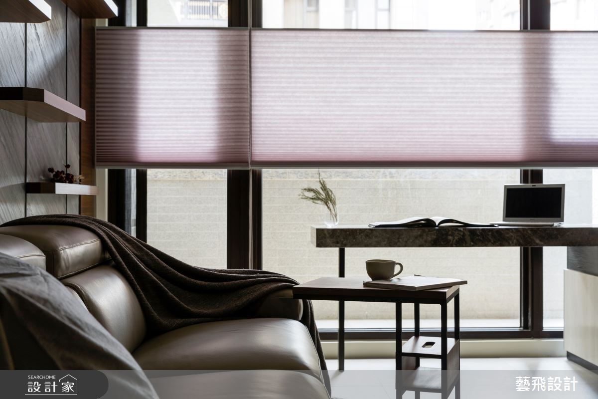 17坪新成屋(5年以下)＿簡約風客廳工作區案例圖片＿藝飛室內設計有限公司＿藝飛_12之7